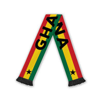 Ghana Football 2026 Soccer Scarf Flag Style
