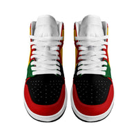 Ghana High Sneakers AJ1 Classic National Flag Style - Wonder Print Shop