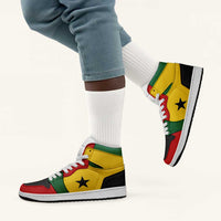 Ghana High Sneakers AJ1 Classic National Flag Style - Wonder Print Shop