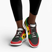 Ghana Low Sneakers Classic National Flag Style - Wonder Print Shop