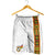 Ghana National Football Shorts for Men Traditional African Motifs Sporty Style - Wonder Print Shop