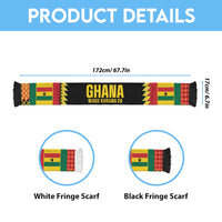 Ghana Wiase Kuruwa Soccer Scarf Kente Pride Edition