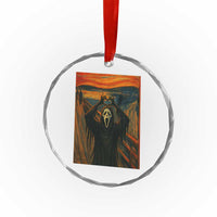 Ghost Heart Hands Crystal Glass Ornament Scary Face Horror Halloween TS10