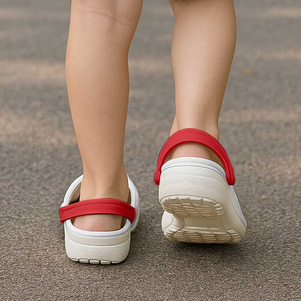 Gibraltar Clogs Shoes Flag Color Inspiration - Wonder Print Shop