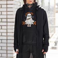 Halloween Boo Sheet Hoodie Cute Spooky Ghost Halloween Costume Boujee Boo-Jee - Wonder Print Shop