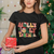 Groovy Holly Jolly Teacher Christmas Retro Xmas T Shirt - Wonder Print Shop