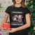 Christmas T Shirt Trashin Through The Snow Garbage Gang Opossum Raccoon Santa Hat - Wonder Print Shop
