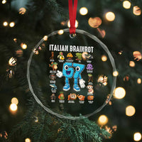 Gingerbread Classroom 67 Meme Crystal Glass Ornament Funny Christmas Teacher My Students To Stop Saying Six Seven - Wonder Print Shop