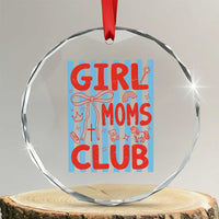 Girl Mom Club Crystal Glass Ornament Pregnancy Announcement First Time Mother's Day