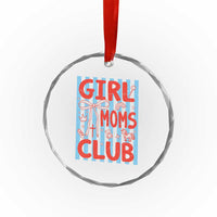 Girl Mom Club Crystal Glass Ornament Pregnancy Announcement First Time Mother's Day