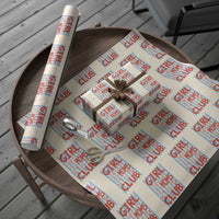 Girl Mom Club Wrapping Paper Roll Pregnancy Announcement First Time Mother's Day