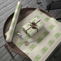 Girls Love Flowers Weed Cannabis Wrapping Paper Roll Funny Marijuana 420 Gift