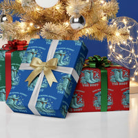 Give Sexual Assault The Boot Wrapping Paper Roll Cowgirl Awareness Month Teal Ribbon Support