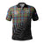 glass-tartan-family-crest-golf-shirt-with-fern-leaves-and-coat-of-arm-of-new-zealand-personalized-your-name-scottish-tatan-polo-shirt