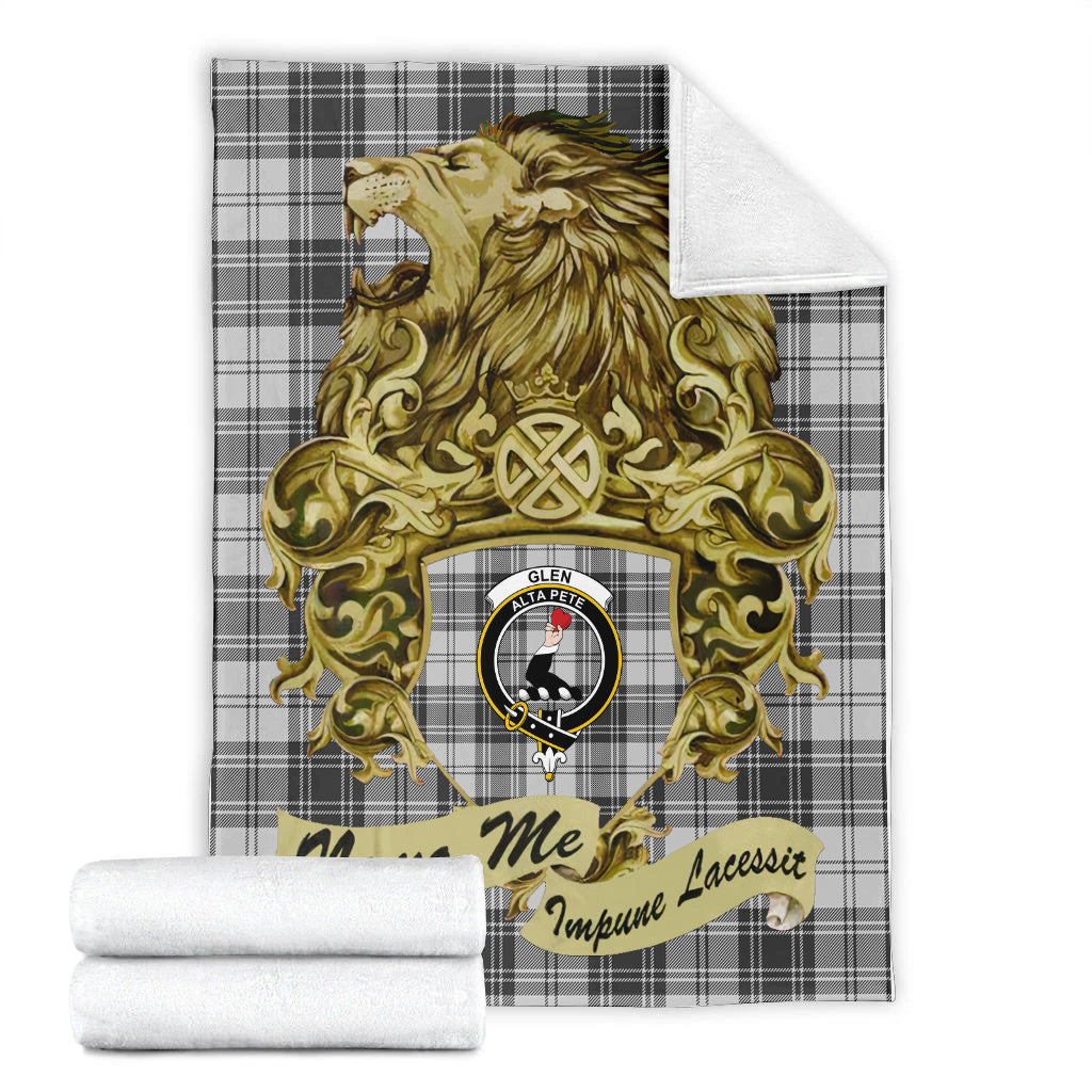 glen-tartan-premium-blanket-motto-nemo-me-impune-lacessit-with-vintage-lion-family-crest-tartan-plaid-blanket-vintage-style