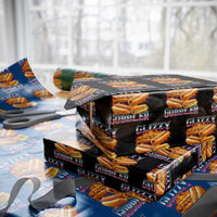 Glizzy Gobbler Wrapping Paper Roll Vintage Hot Dog Meme Funny Foodie Gen Z - Wonder Print Shop