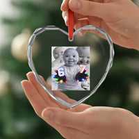 Gloving Niche 67 Ai Baby Meme Heart Crystal Glass Ornament Six Seven Hand Funny Laughing Baby