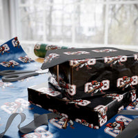 Go Cardinal Playing Baseball Graphic Wrapping Paper Roll for Sports Fan
