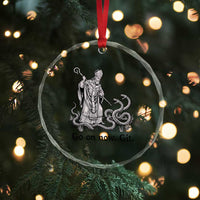 Go On Now Git Funny Saint Patrick Banishing Snakes Crystal Glass Ornament Irish History Humor St Patricks Day