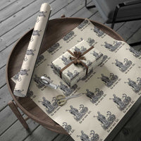 Go On Now Git Funny Saint Patrick Banishing Snakes Wrapping Paper Roll Irish History Humor St Patricks Day