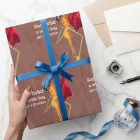 God Forbid A White Boy Get A Lil Motion Wrapping Paper Roll Marcus The Worm Robert Meme Cosplay - Wonder Print Shop