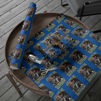 God Gives His Most Powerful Soldiers Autism Wrapping Paper Roll Funny Hard Skeleton Meme