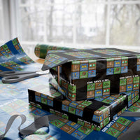 God Says I Am Pixel Art Graphic Wrapping Paper Roll Christian Affirmation Gamer Bible Verses - Wonder Print Shop