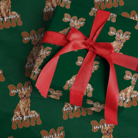 Golden Retriever Wrapping Paper Roll My Kid Has Paws Dog Lover