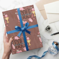 Golf Mom Life Proud Wrapping Paper Roll Sports Lover Gift - Wonder Print Shop