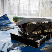 Golfing Retired Wrapping Paper Roll My (Golf) Retirement Plan Funny Saying Golfing - Wonder Print Shop