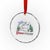 Gone Fishing Crystal Glass Ornament Trout Fishing Lover Montane Forest - Wonder Print Shop