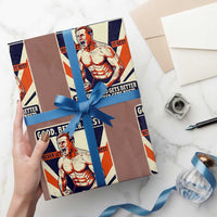 Good Better Best Shirtless Ben Wrapping Paper Roll Retro Funny Football Coach Meme Gift for Fans - Wonder Print Shop