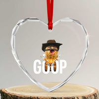 Goop Meme Explosion Heart Crystal Glass Ornament Screaming Peanut Cowboy Brainrot Energy - Wonder Print Shop