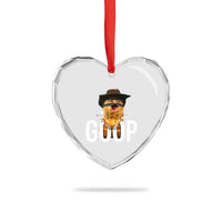 Goop Meme Explosion Heart Crystal Glass Ornament Screaming Peanut Cowboy Brainrot Energy - Wonder Print Shop