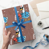 Goose Nurse Wrapping Paper Roll Cuff Em Cute Nursing Graduation Gift - Wonder Print Shop