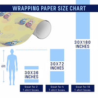 Gothic Easter Gift Wrapping Paper Roll Skeleton Hands Holding Easter Eggs