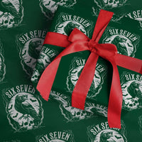 Gothic Raven Brainrot Six Seven Wrapping Paper Roll Gen Z Alpha Gift - Wonder Print Shop
