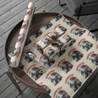 Gothic Summerween Wrapping Paper Roll Spooky Summer Halloween Horror Character - Wonder Print Shop