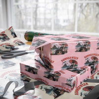 Gothic Summerween Wrapping Paper Roll Spooky Summer Halloween Horror Character - Wonder Print Shop