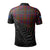 gow-tartan-family-crest-golf-shirt-with-fern-leaves-and-coat-of-arm-of-new-zealand-personalized-your-name-scottish-tatan-polo-shirt