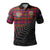 gow-modern-tartan-family-crest-golf-shirt-with-fern-leaves-and-coat-of-arm-of-new-zealand-personalized-your-name-scottish-tatan-polo-shirt