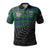 graham-of-menteith-modern-tartan-family-crest-golf-shirt-with-fern-leaves-and-coat-of-arm-of-new-zealand-personalized-your-name-scottish-tatan-polo-shirt
