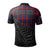 graham-of-menteith-red-tartan-family-crest-golf-shirt-with-fern-leaves-and-coat-of-arm-of-new-zealand-personalized-your-name-scottish-tatan-polo-shirt