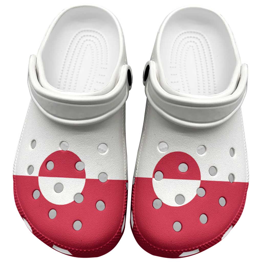 Greenland Clogs Shoes Heritage Palette Flag-Inspired - Wonder Print Shop