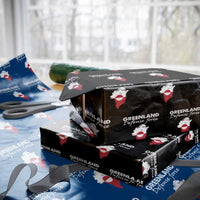 Greenland Defense Force Wrapping Paper Roll Political Statement Greenland Policy