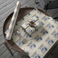 Greenland Is Not for Sale Wrapping Paper Roll Funny Nihilist Penguin Greenland Political Meme FDT