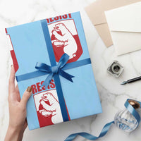 Greenland Resist Wrapping Paper Roll Stand With Greenlanders
