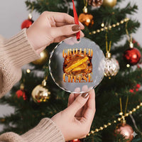 Grilled Cheese Crystal Glass Ornament Food Lover Funny Gag Weird Meme 90s - Wonder Print Shop