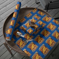 Grilled Cheese Wrapping Paper Roll Food Lover Funny Gag Weird Meme 90s - Wonder Print Shop