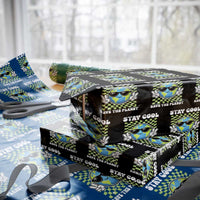 Groovy Earth Day Save The Planet Wrapping Paper Roll